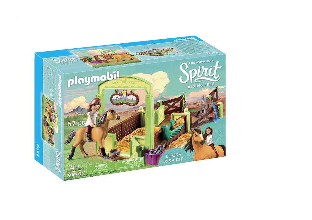 Lucky et spirit avec box - Playmobil® - Spirit - 9478
