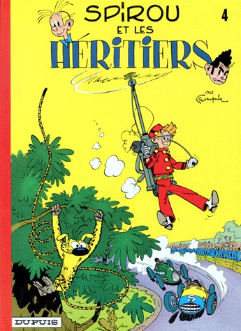 Spirou et Fantasio Tome 4 - Spirou et les héritiers