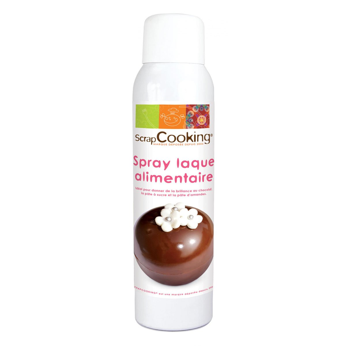Spray vernis alimentaire - Scrapcooking