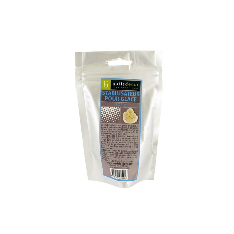 Stabilisateur pour glace - 125 g - Patisdécor