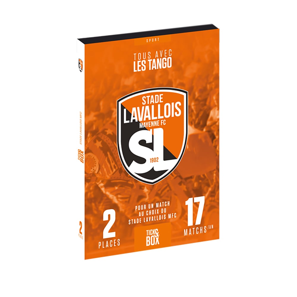 Coffret cadeau Tick&Box - Stade Lavallois Mayenne FC