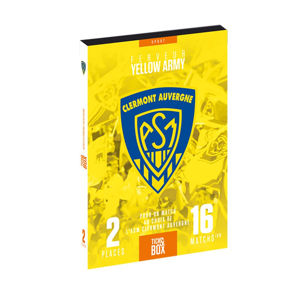 Coffret cadeau Tick&Box - ASM Clermont