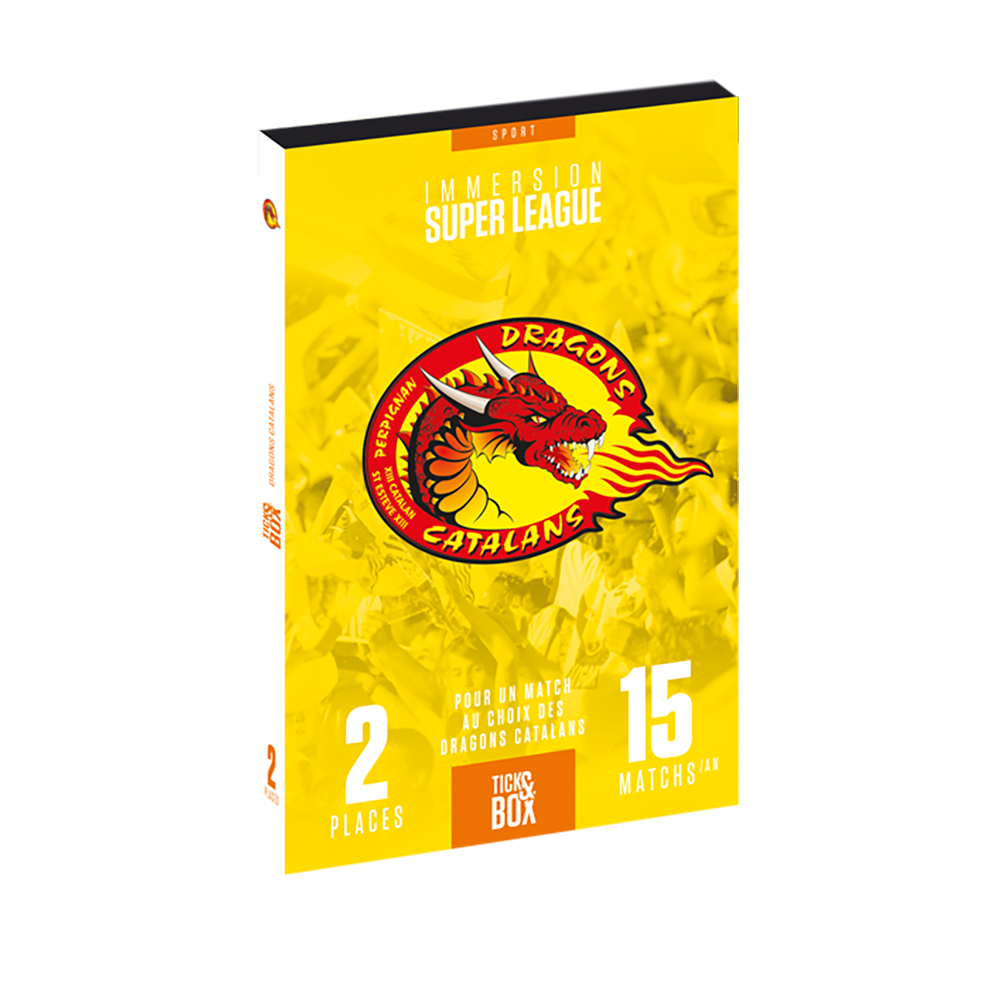 Coffret cadeau Tick&Box - Dragons Catalans
