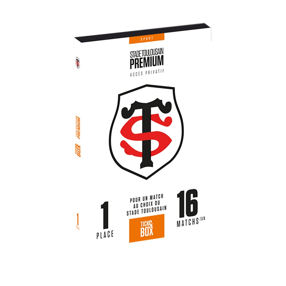 Coffret cadeau Tick&Box - Premium Stade Toulousain