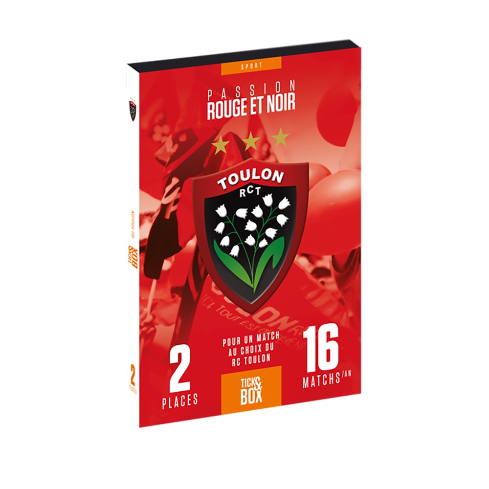 Coffret cadeau Tick&Box - RC Toulon