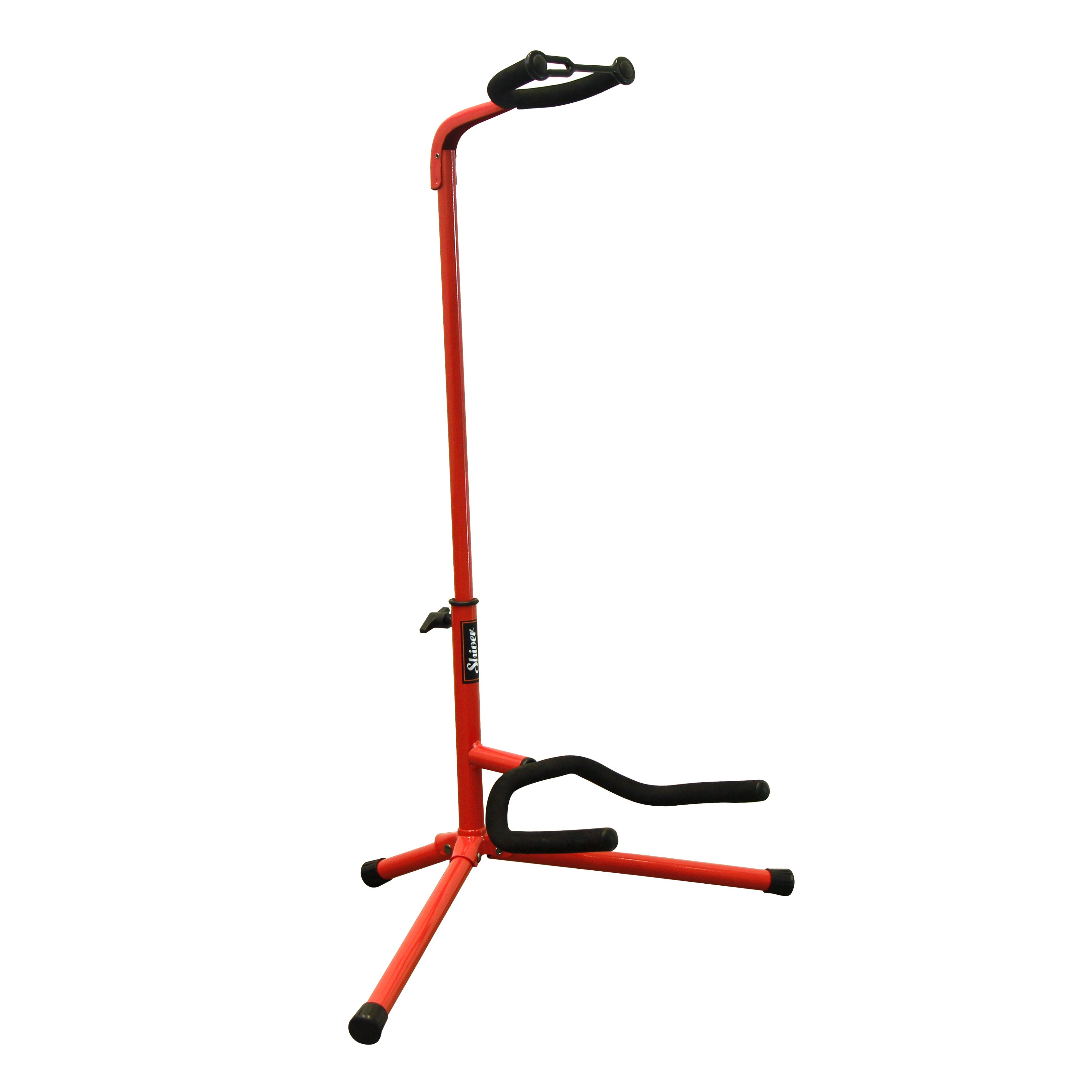 Shiver - Stand guitare col de cygne basic - Rouge