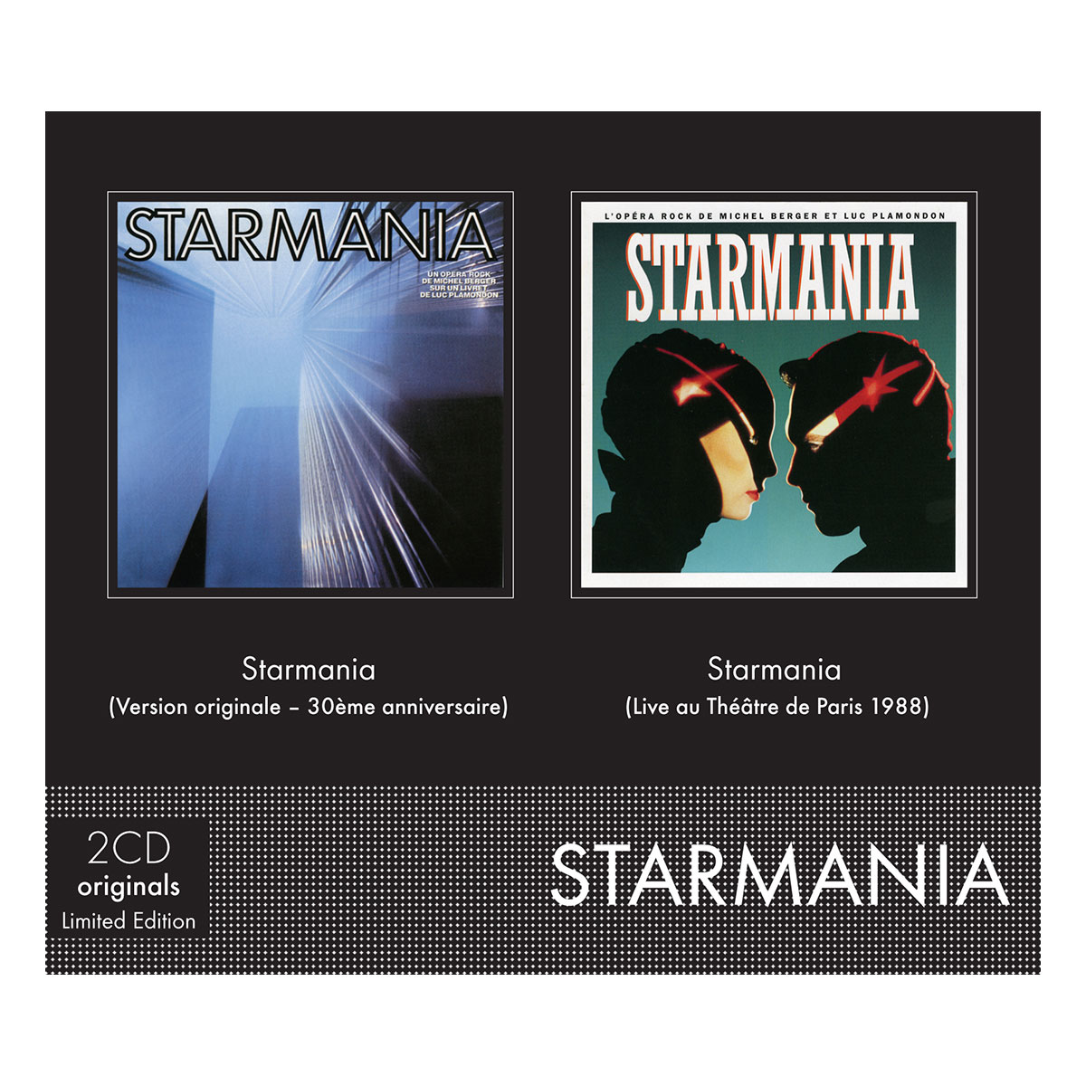 Coffret 2 CD - Starmania - Version originale 30è anniversaire & Live 88