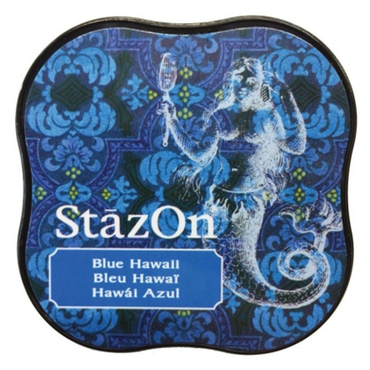 Encreur StazOn midi - Bleu Hawaï