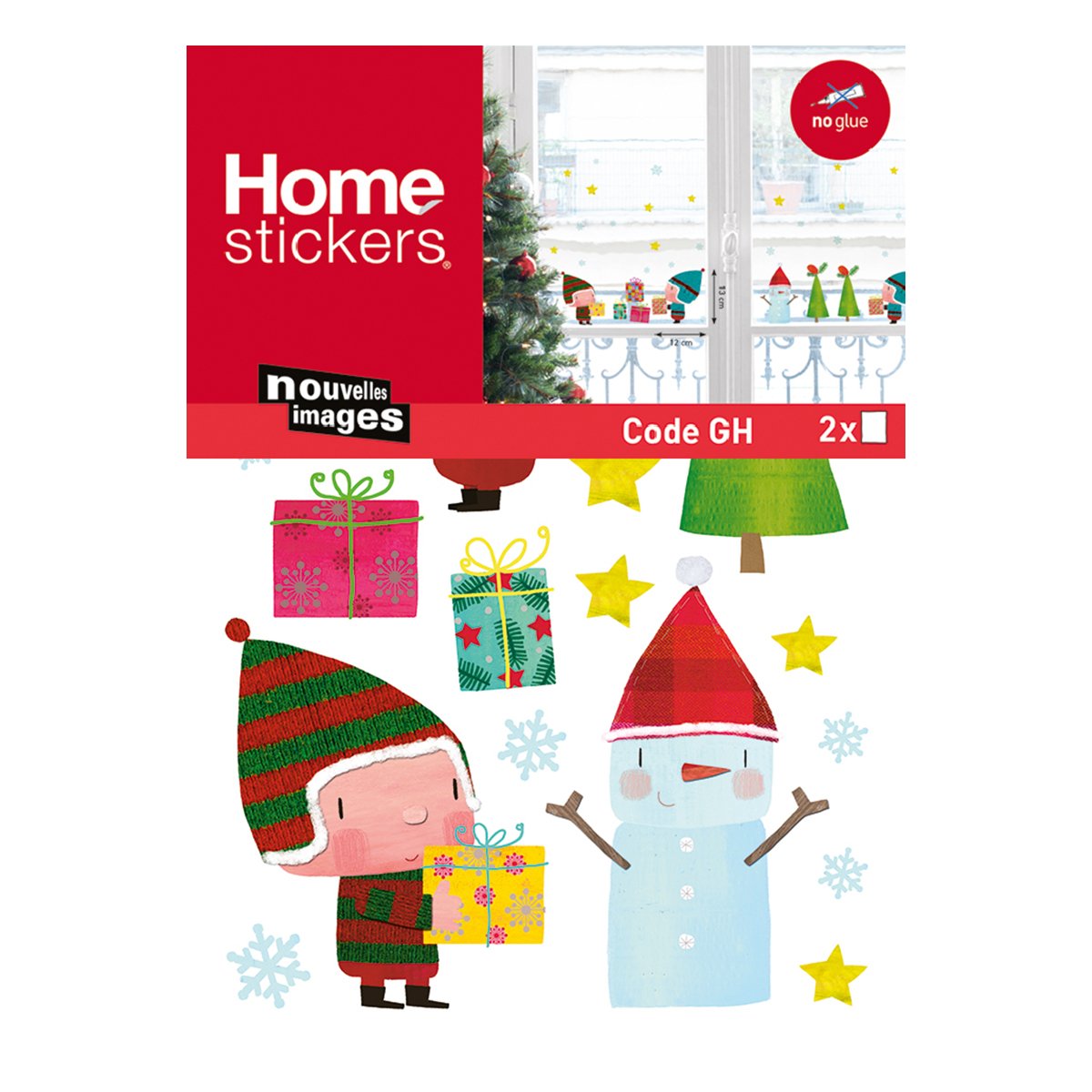 Stickers Lutins - 24x36cm