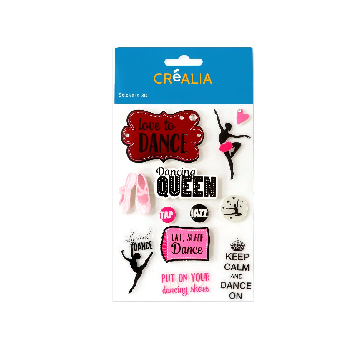 Stickers 3D dance - Créalia