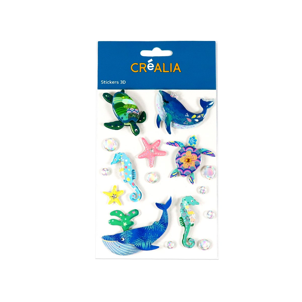Stickers 3D mer - Créalia
