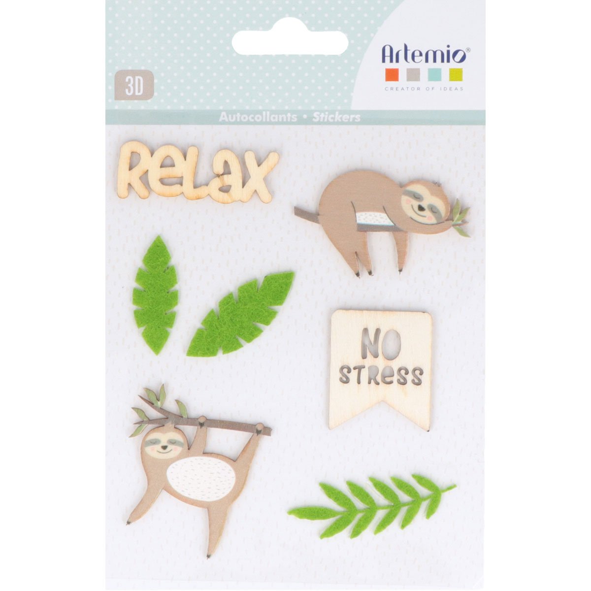 Planche stickets 3D - No stress