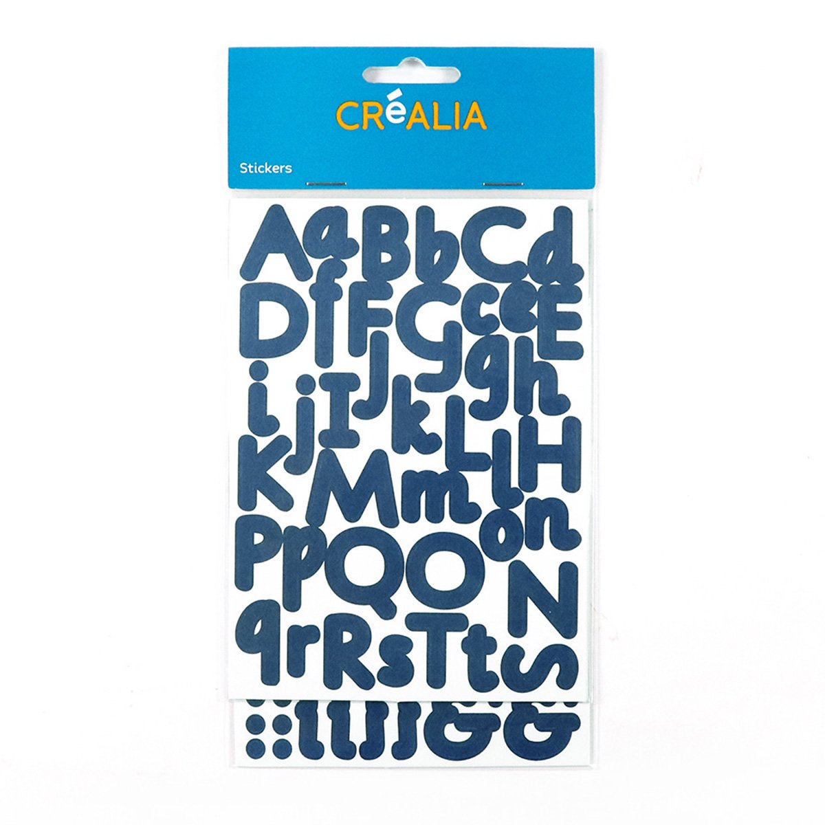 Stickers alphabet bleu - Créalia