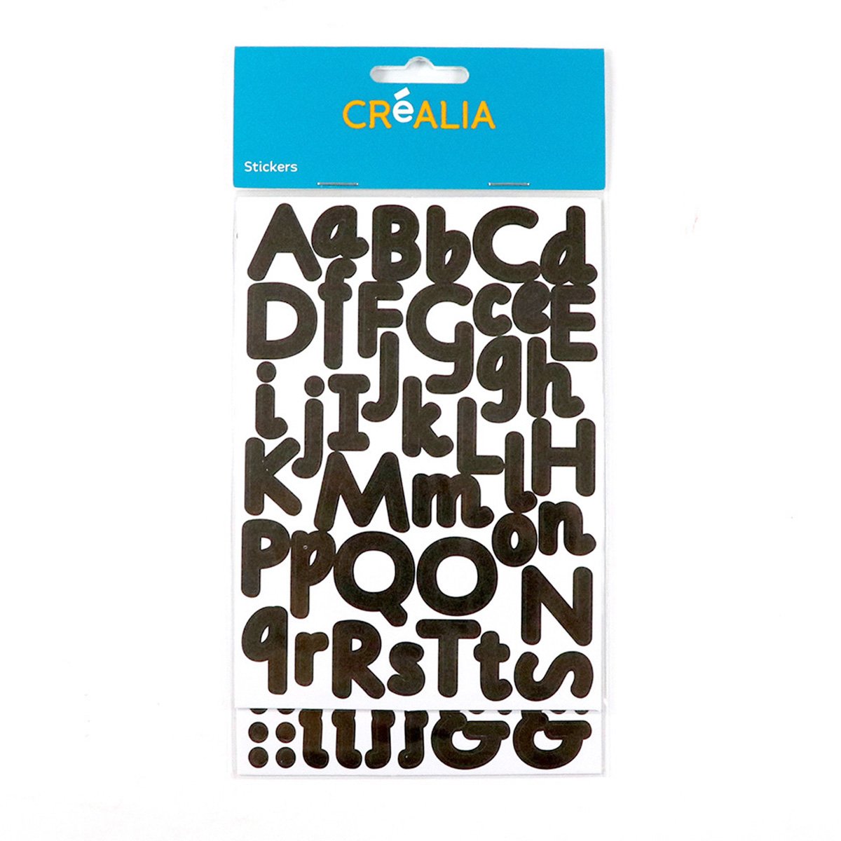 Stickers alphabet noir - Créalia