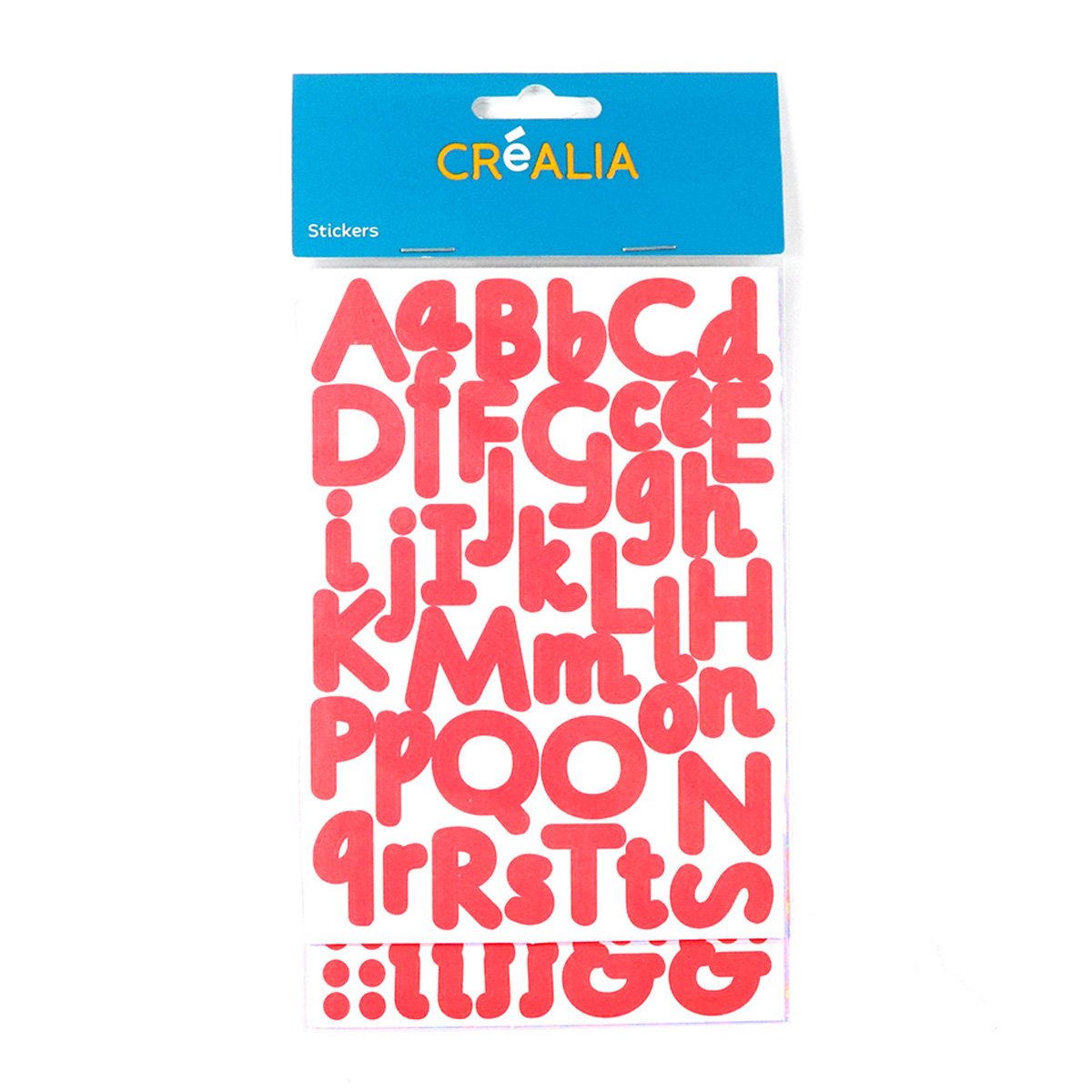 Stickers alphabet rose - Créalia