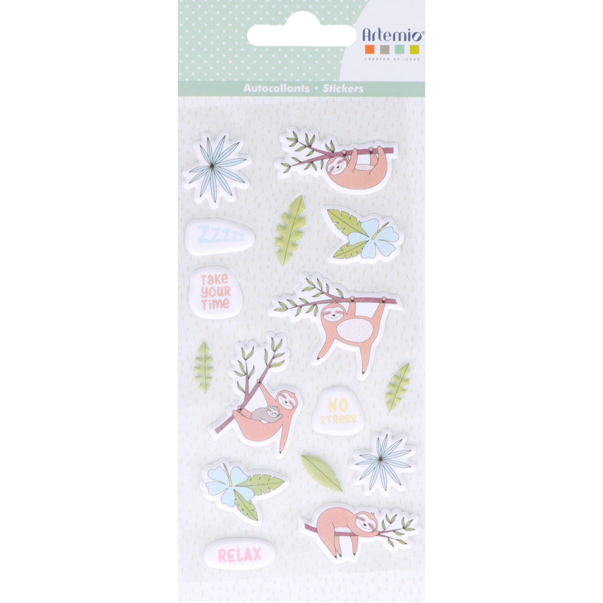 Planche stickets Puffy - No stress