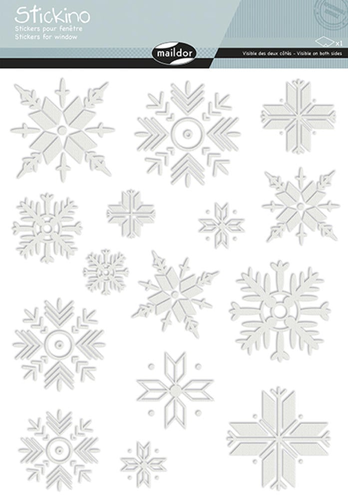 Stickino Noel - Flocons - 38x30cm 