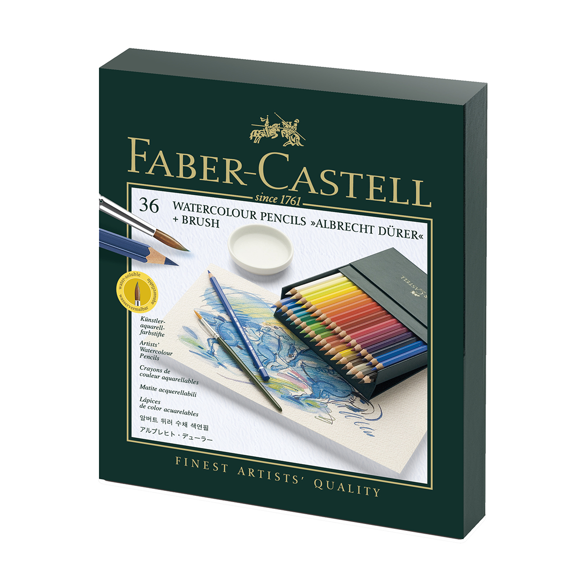 36 crayons de couleurs Albrecht Dürer Studio box - Faber Castell