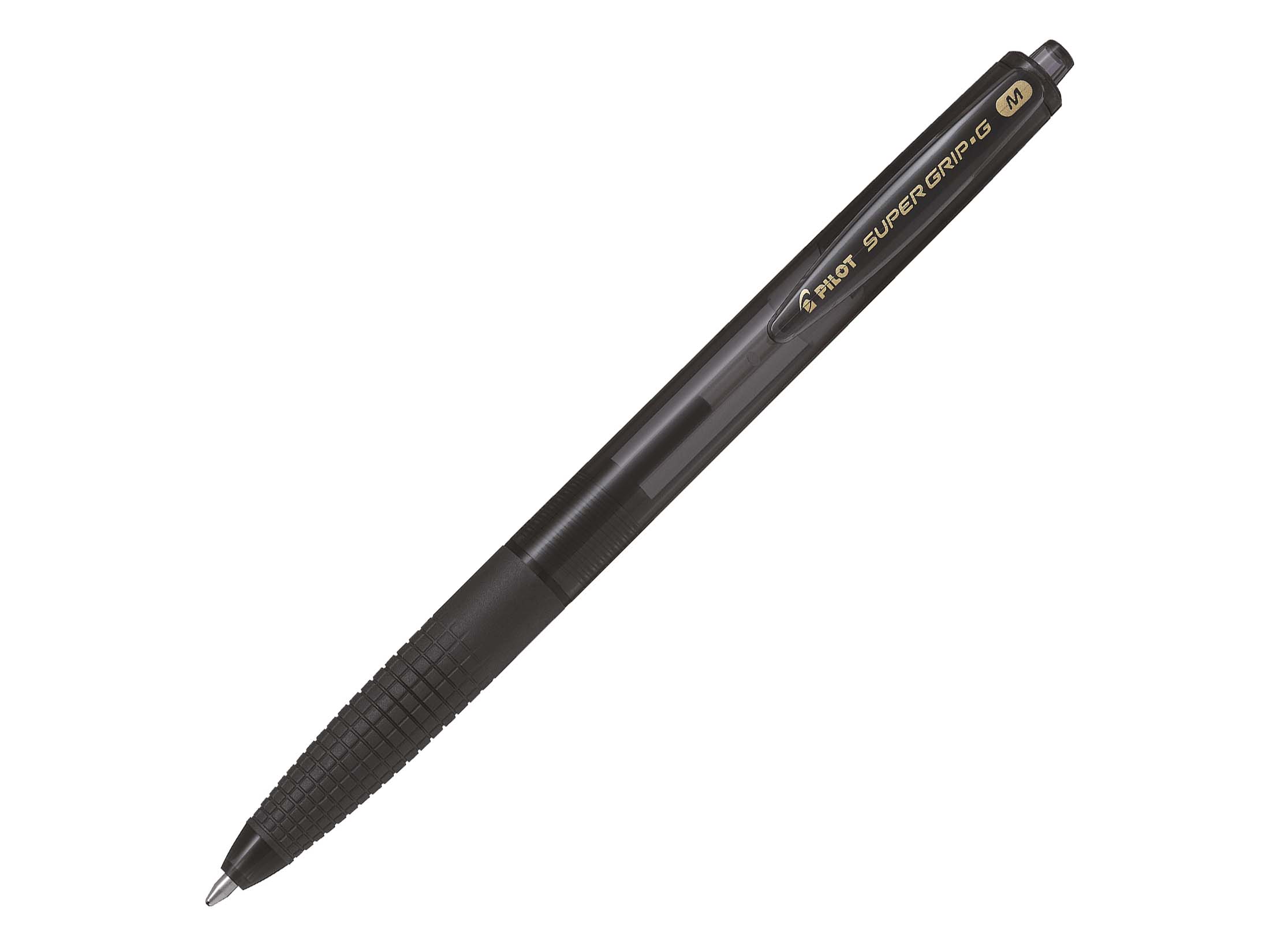 Stylo-bille - Super Grip G - rétractable - pointe moyenne - noir