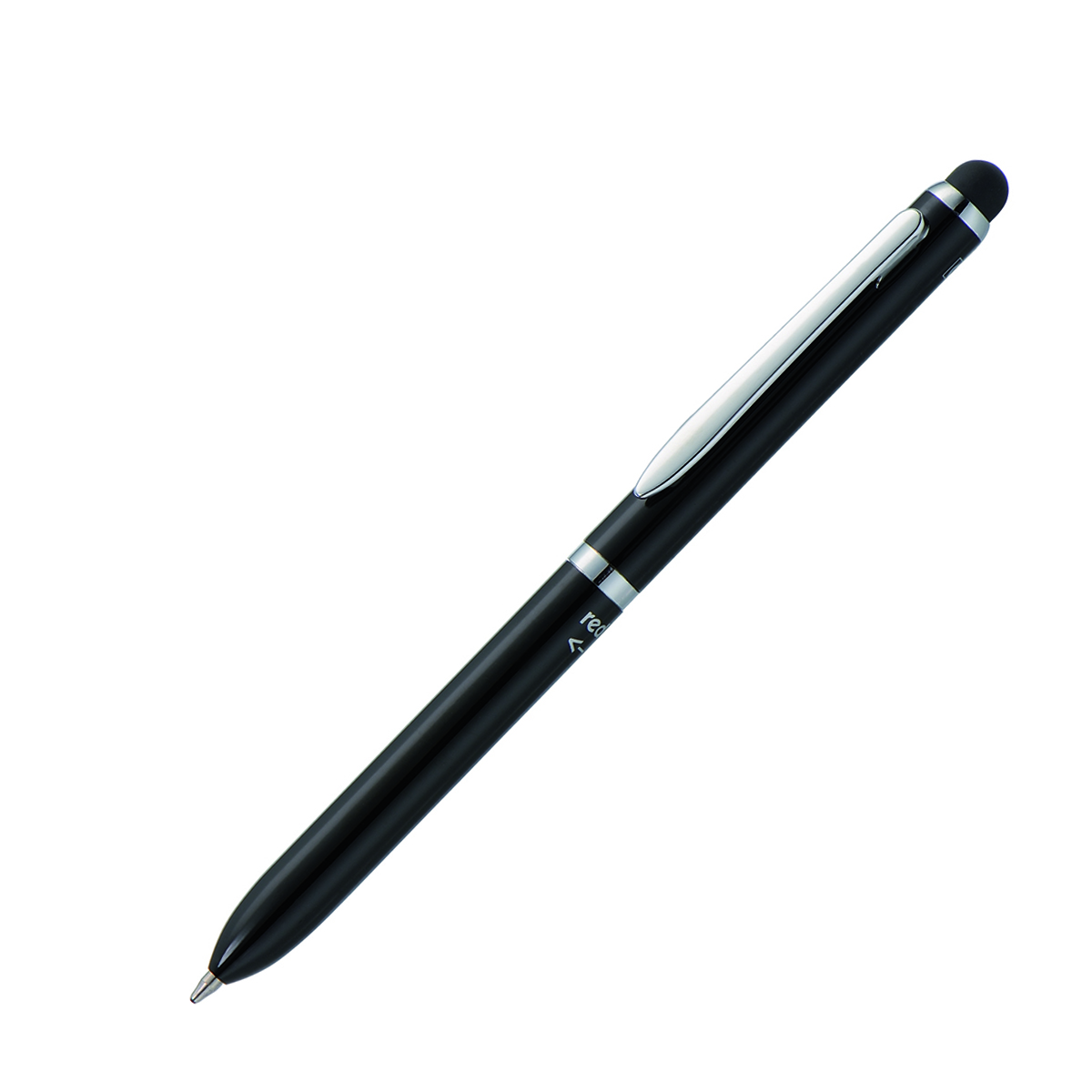 Stylo-bille Tactile - 3 en 1 - noir