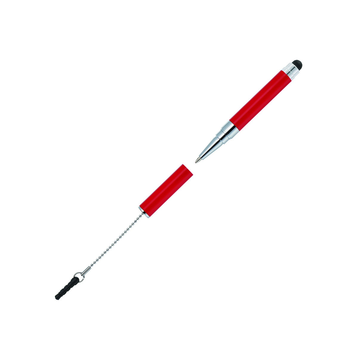 Stylo-bille Tactile - I-Charm - rouge