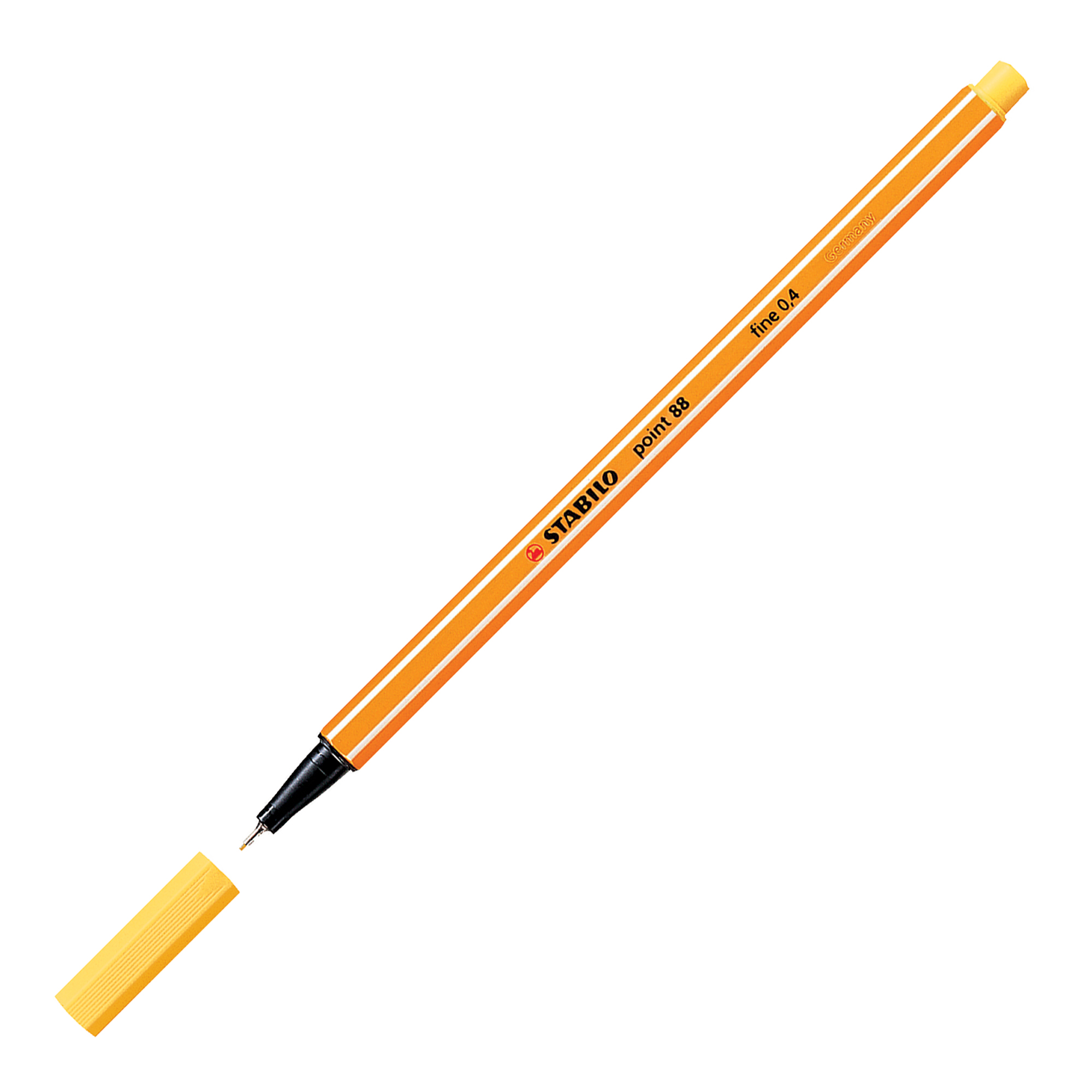 Stylo-feutre pointe fine point 88 - Jaune
