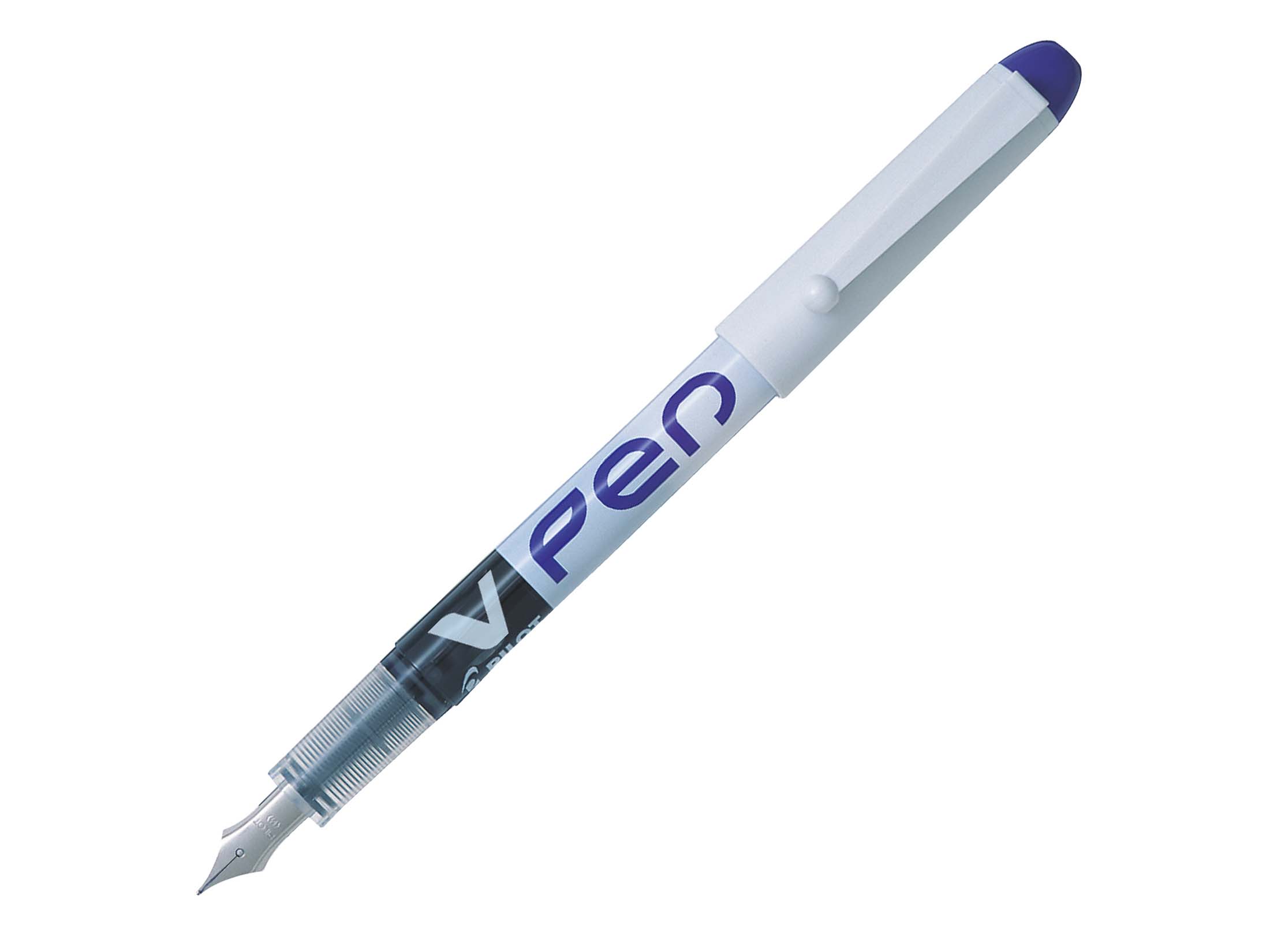 Stylo-plume - V-pen - effaçable - plume moyenne - violet