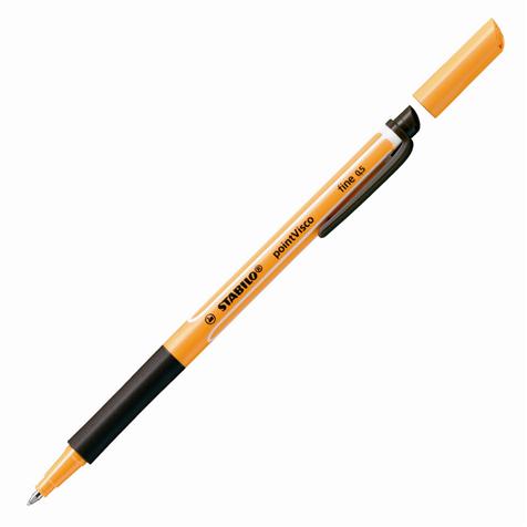 Stylo roller à encre gel pointVisco - Noir