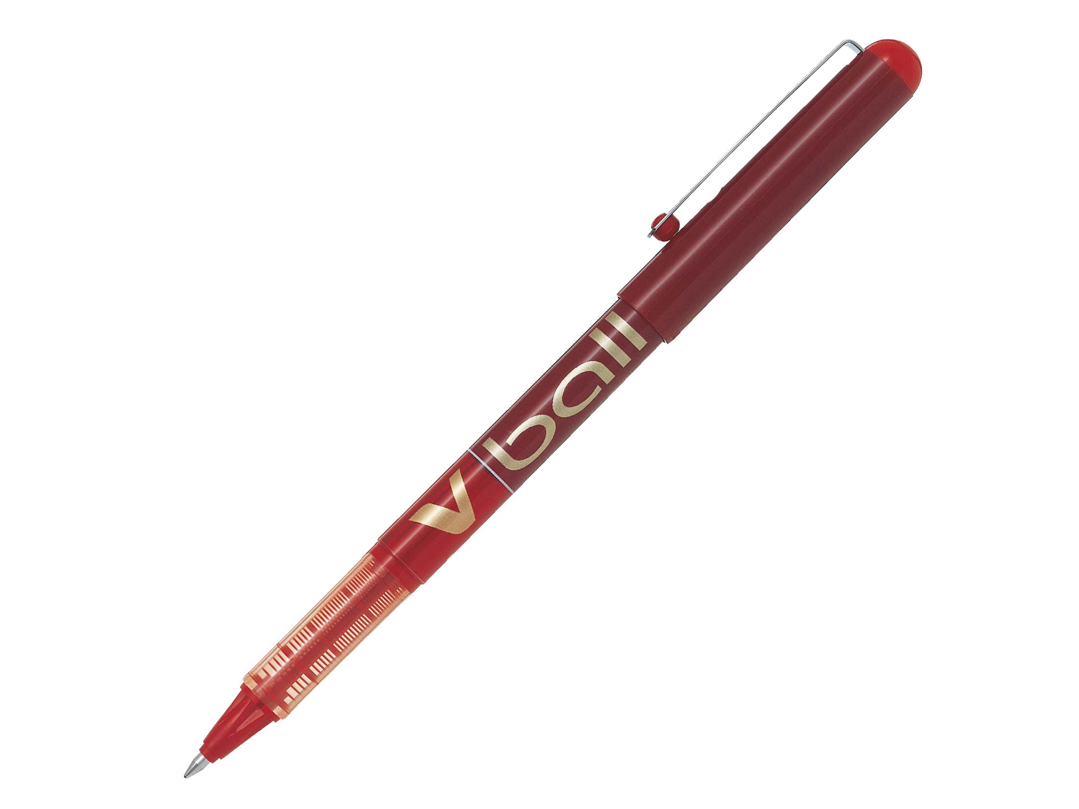 Stylo-roller encre liquide - V-ball 07 - Pointe conique moyenne - rouge