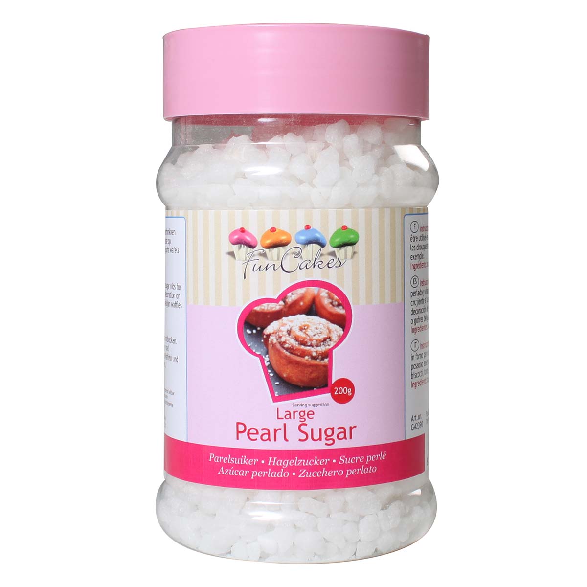 Perles de sucre - large - 200g - FunCakes