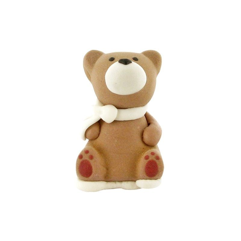 Sujet comestible - Ours brun assis