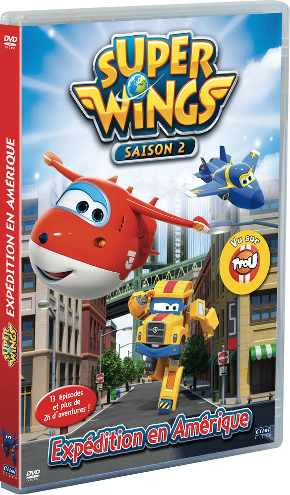 Super Wings - Saison 2, Vol. 3 : Expédition en Amérique