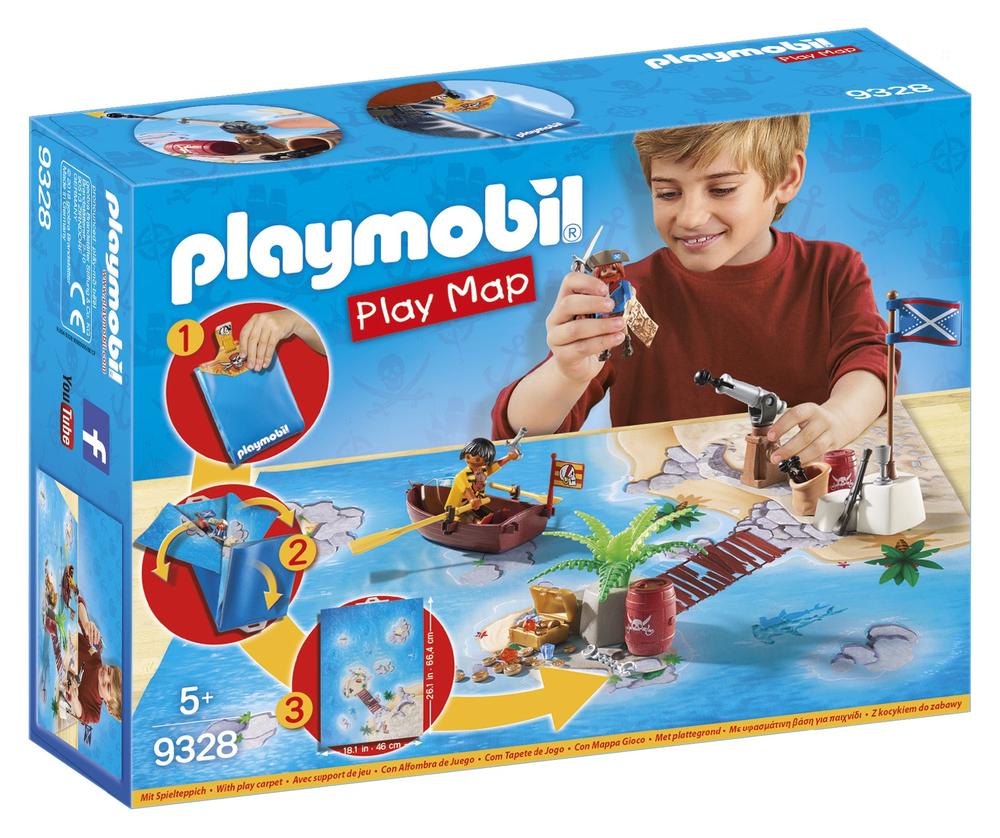 Pirates avec support de jeu - Playmobil® - Pirates - 9328