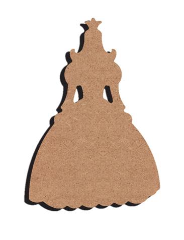 Support médium - princesse - 15cm