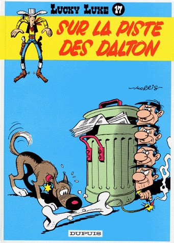 Lucky Luke Tome 17 - Sur la piste des Dalton
