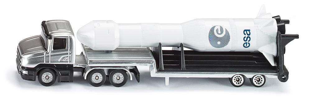 Camion surbaissé avec fusée - Siku - Modèle 1614