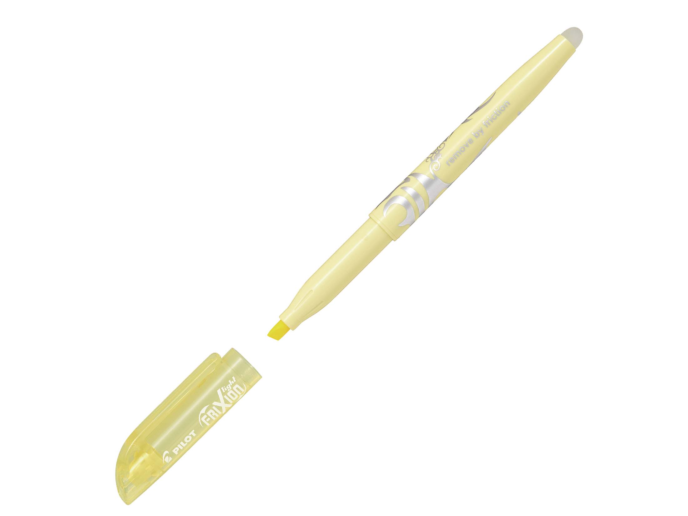 Surligneur FriXion Light Soft - Jaune pastel - Effaçable
