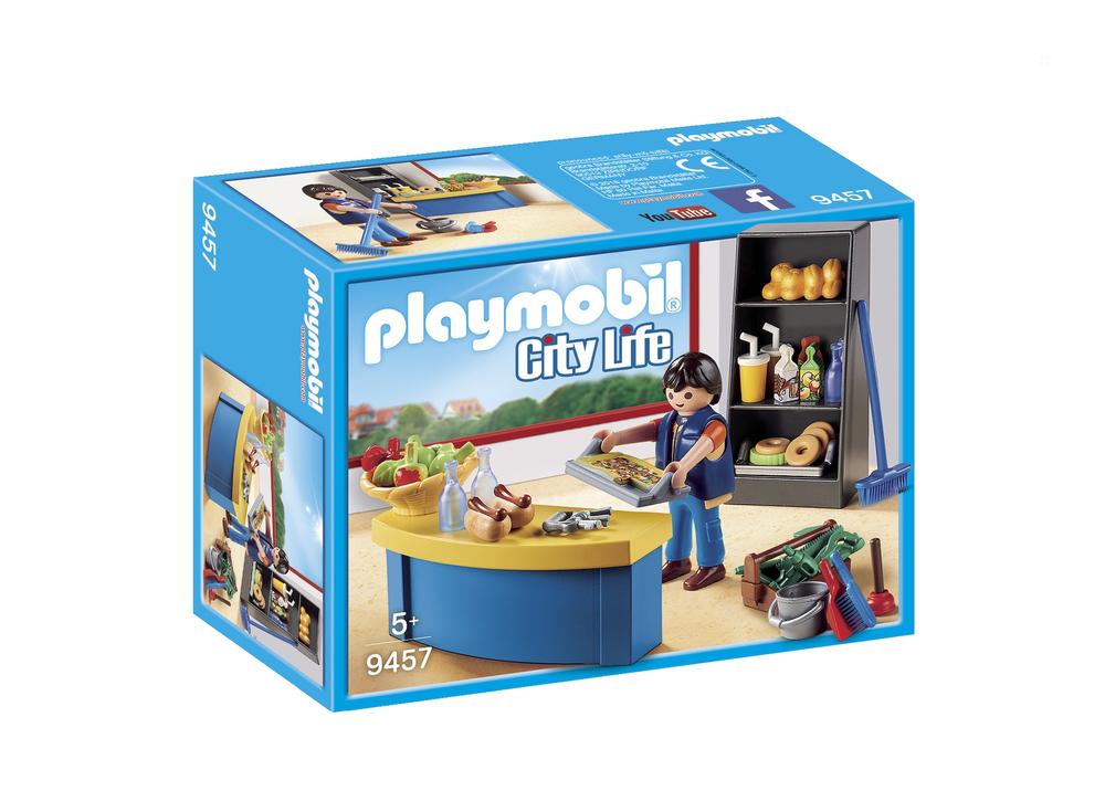 Surveillant avec boutique - Playmobil® - City Life - 9457