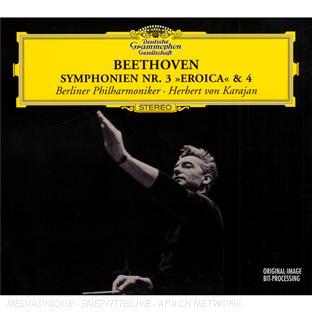 SYMPHONIE N°3 EN MI BEMOL MAJEUR, OP.55 - SYMPHONIE N°4 EN SI BEMOL MAJEUR OP.60