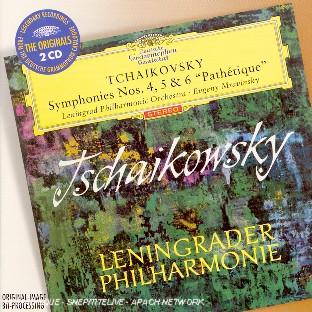 Coffret 2CD - Tchaikovski - Symphonie n°4 - n°5 - n°6 pathétique