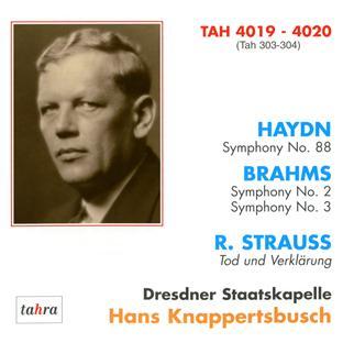 SYMPHONIE N° 88 SYMPH. N° 2 & 3 MORT ET TRANSFIGURATION