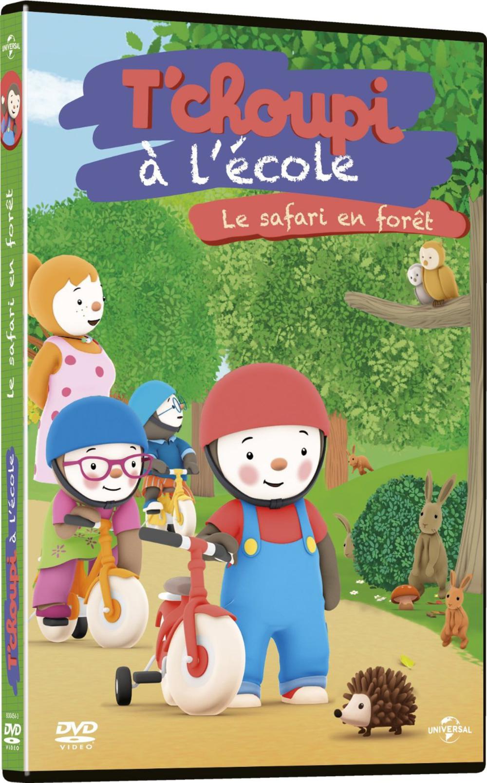 T'CHOUPI A L'ECOLE : LE SAFARI EN FORET