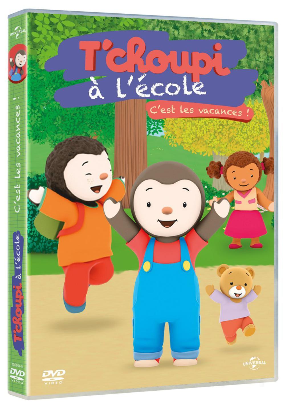 T'CHOUPI A L'ECOLE VOL.2 C EST LES VACANCES