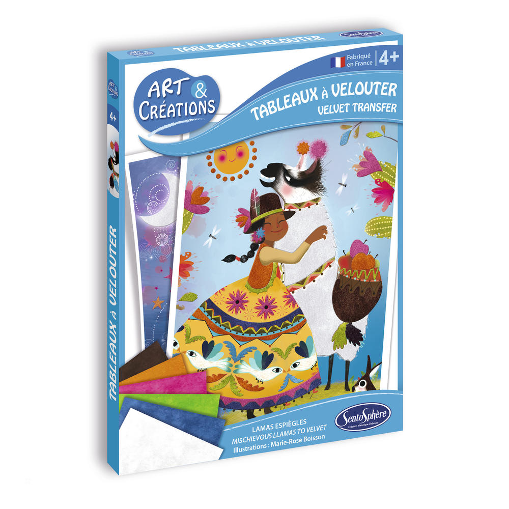 Tableaux à velouter Lamas espiègles