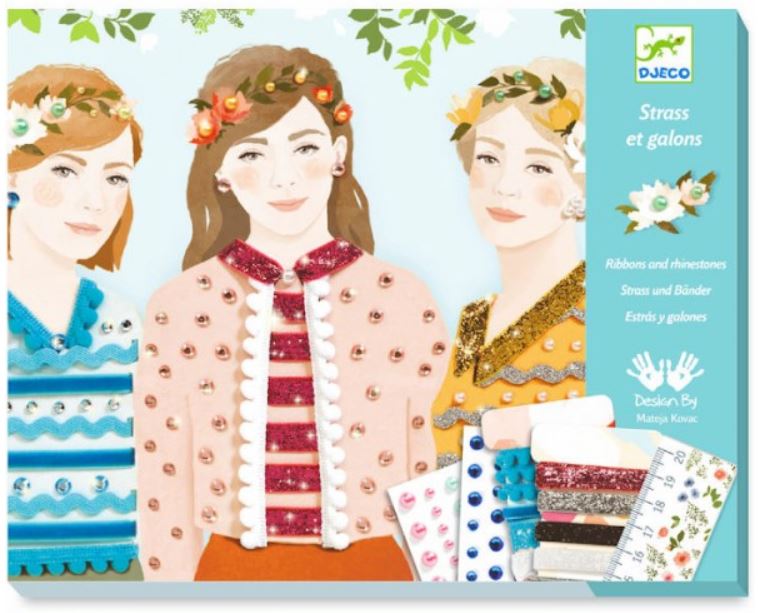 Strass et galons, filles des quatre saisons - Djéco