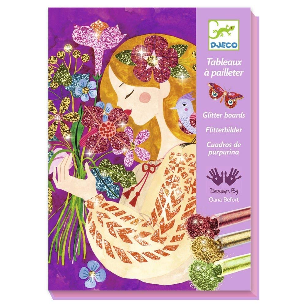 Le parfum des Fleurs - Tableaux à pailleter - Djeco