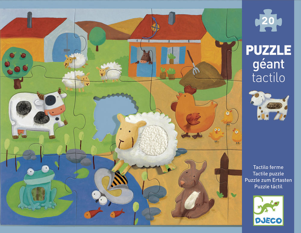 Puzzle tactiloferme