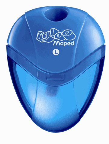 Taille crayon «Igloo» 1 trou pour gaucher