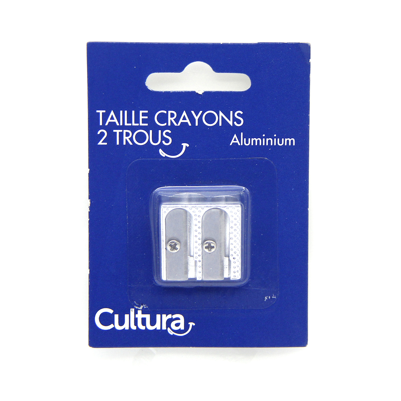 Taille crayons aluminium 2 trous - Cultura