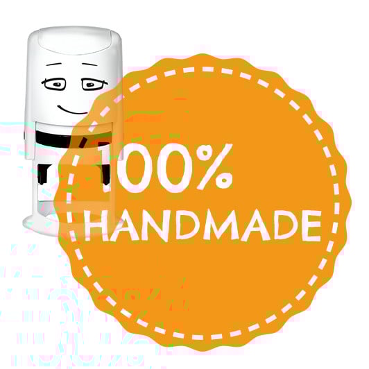 Tampon transparent 100% Fait main - Nio